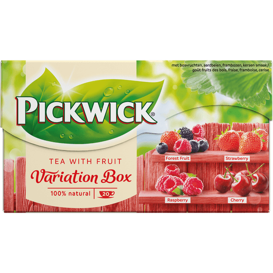 Pickwick Fruit Variatie Rood fruit thee - Dirk