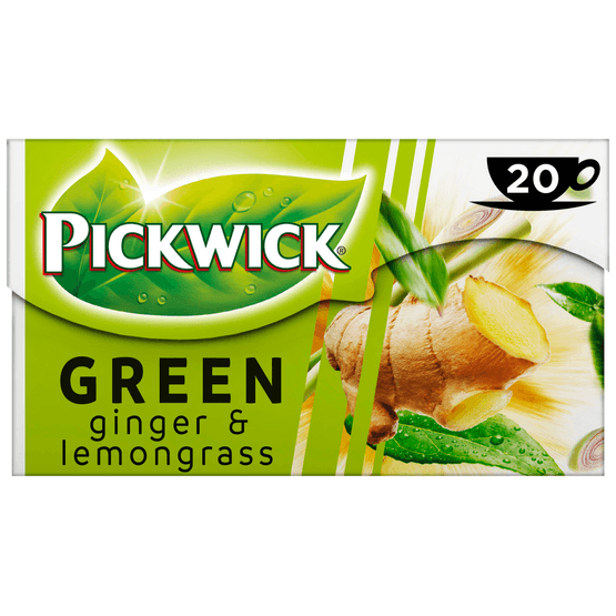 Pickwick Ginger & lemongrass groene thee - Dirk
