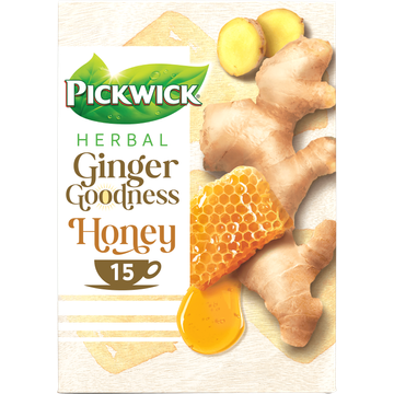 Pickwick Herbal Ginger Goodness met Honingsmaak - JUMBO