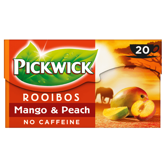 Pickwick Mango & Perzik Rooibos thee - Dirk