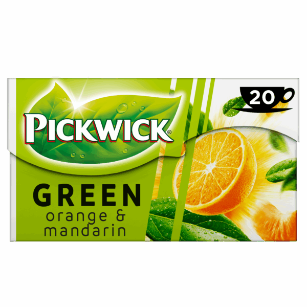 Pickwick Orange mandarin groene thee - PLUS