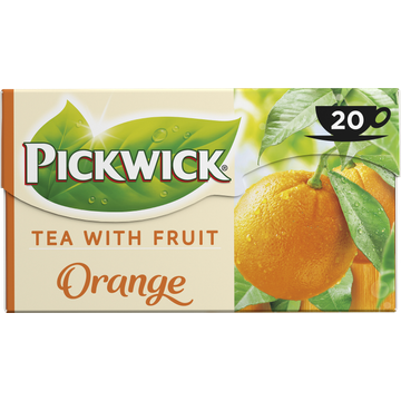 Pickwick Sinaasappel Fruit Thee 20 Stuks - JUMBO