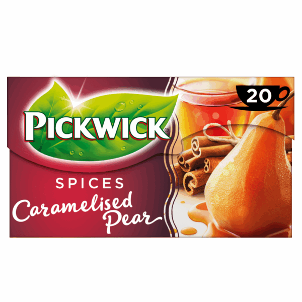 Pickwick Spices Caramelised Pear Zwarte Thee - PLUS