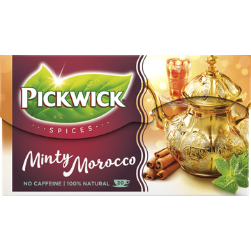 Pickwick Spices Minty Morocco Kruiden Thee 20 Stuks - JUMBO