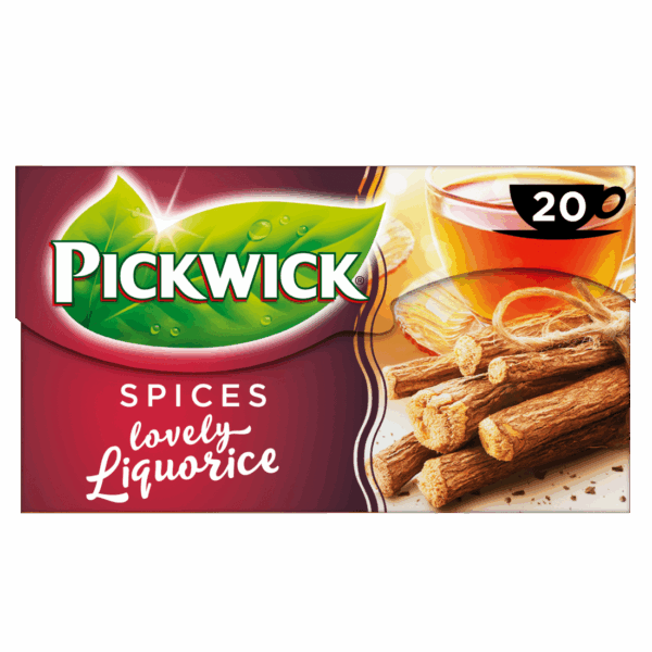 Pickwick Spices zoethout zwarte thee - PLUS