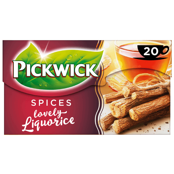 Pickwick Spices zoethout zwarte thee - Dirk