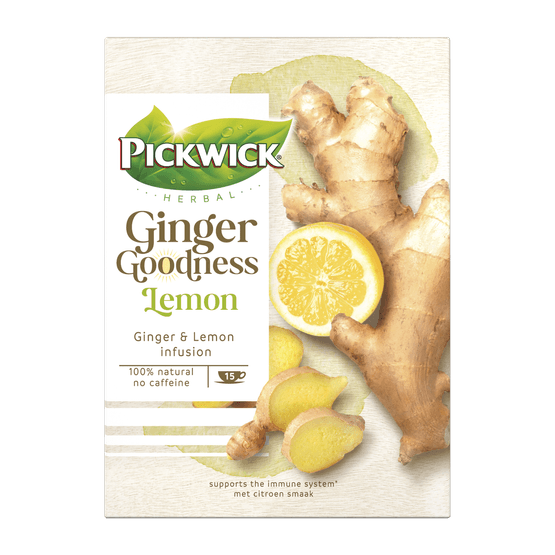 Pickwick Thee ginger goodness lemon - Dirk