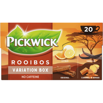 Pickwick Variatiebox Rooibos thee - JUMBO