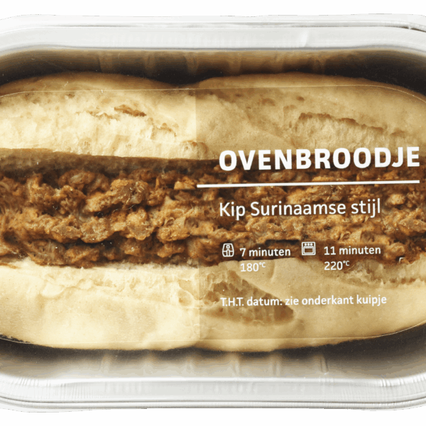 Plato Food Ovenbroodje Kip Surinaamse stijl - PLUS