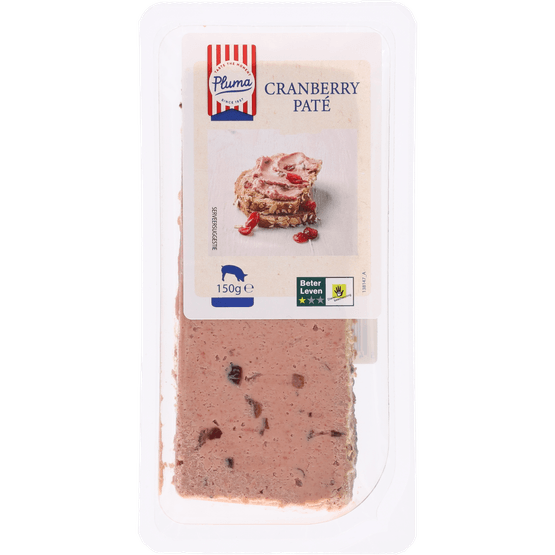 Pluma Cranberry pate - Dirk