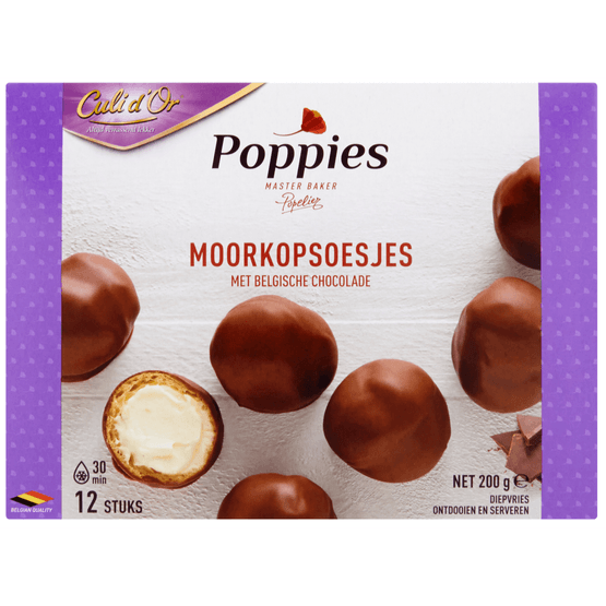 Poppies Moorkopsoesjes 12 stuks - Dirk