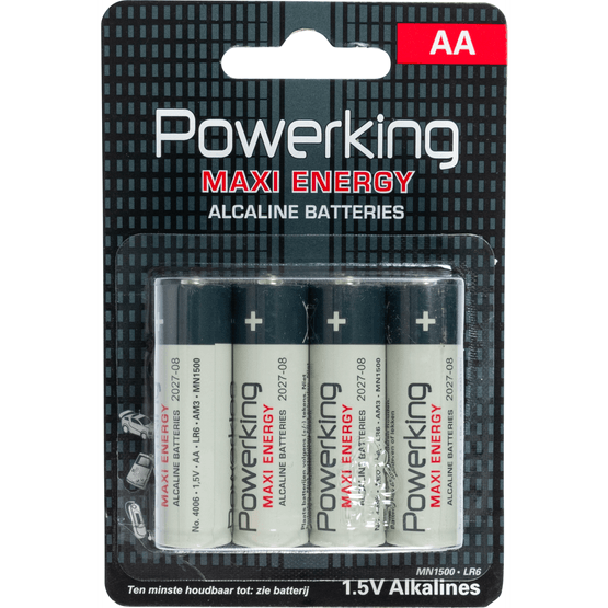 Powerking Batterijen alkaline AA - Dirk