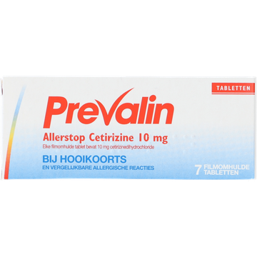 Prevalin Allerstop cetirizine 10 mg tabletten bij hooikoorts - JUMBO