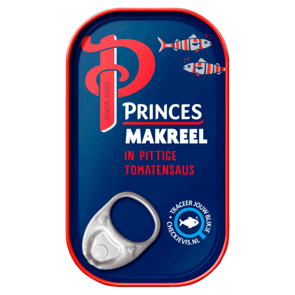Princes Makreel in Tomatensaus - PLUS
