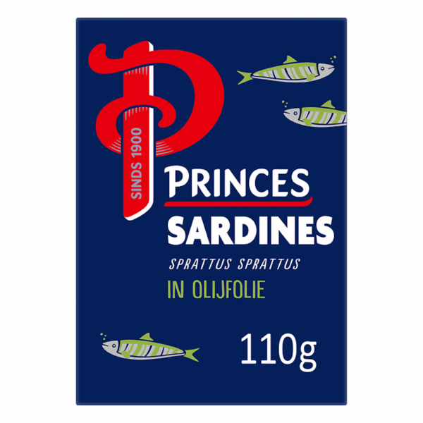 Princes Sardines in olijfolie - PLUS