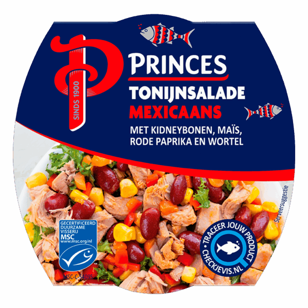 Princes Tonijnsalade Mexicaans MSC - PLUS