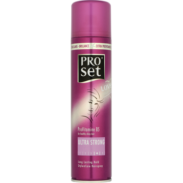 ProSet Ultra Strong Style & Care Hairspray - JUMBO
