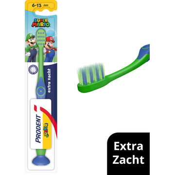 Prodent Junior 6-13 jaar Tandenborstel Super Mario - JUMBO