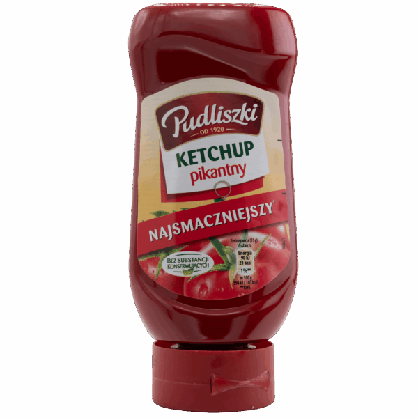 Pudliszki Ketchup Pikantny - PLUS
