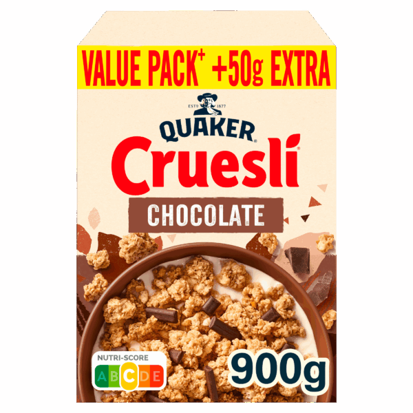 Quaker Cruesli Chocolade GVP - PLUS