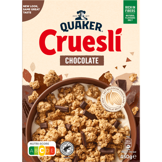 Quaker Cruesli chocolade - Dirk