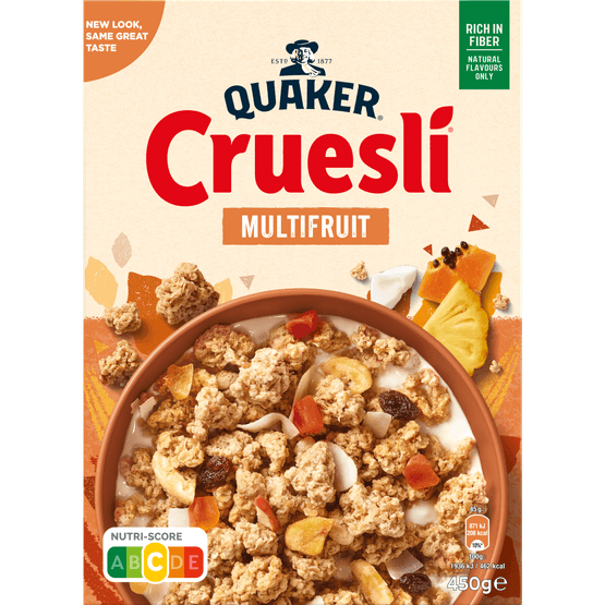 Quaker Cruesli multifruit - Dirk