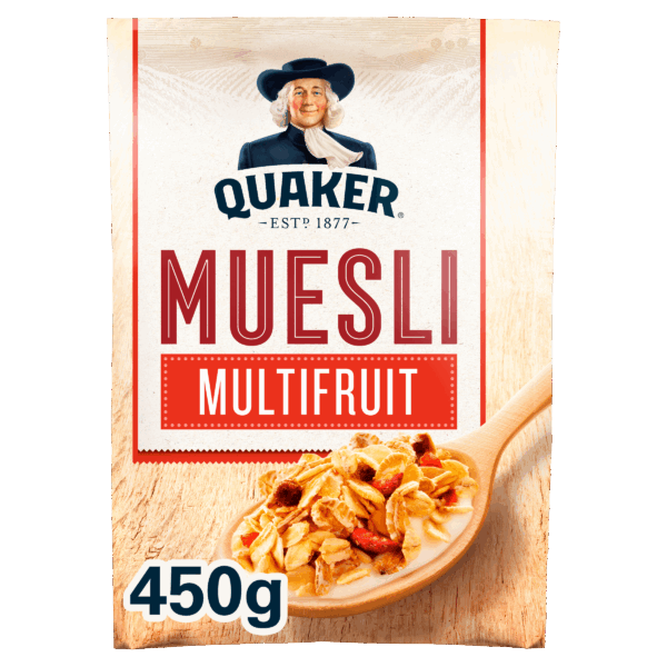 Quaker Muesli Multifruit - PLUS