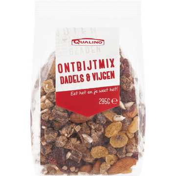 Qualino Ontbijtmix Dadels & Vijgen - JUMBO