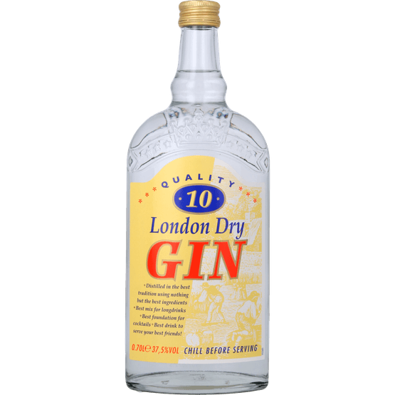 Quality 10 London Dry gin - Dirk