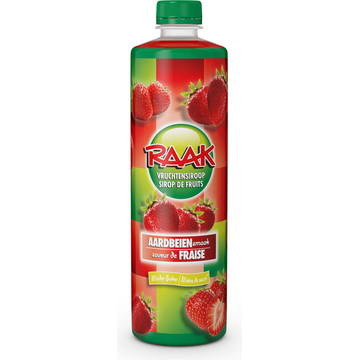 Raak Vruchtensiroop Aardbeien 0