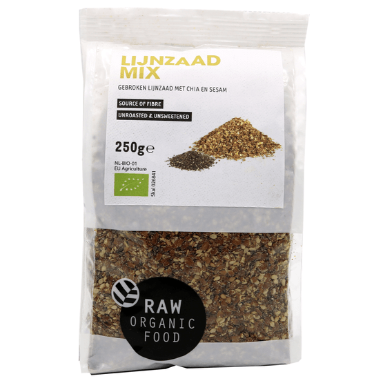Raw Organic Food Lijnzaadmix goji - Dirk