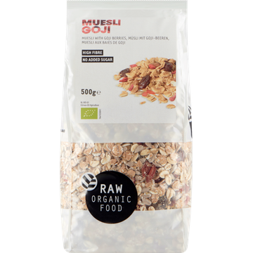 Raw Organic Food Muesli Goji - JUMBO