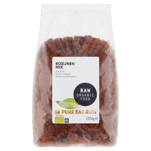 Raw Organic Food Rozijnenmix bio - PLUS