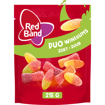Red Band Duo Winegums Zoet Zuur - JUMBO