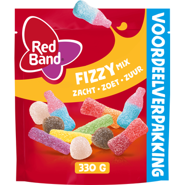 Red Band Fizzy Mix Zacht Zoet Zuur Voordeelverpakking - JUMBO