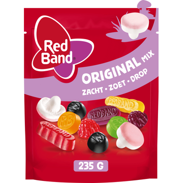 Red Band Original Mix Zacht Zoet Drop - JUMBO