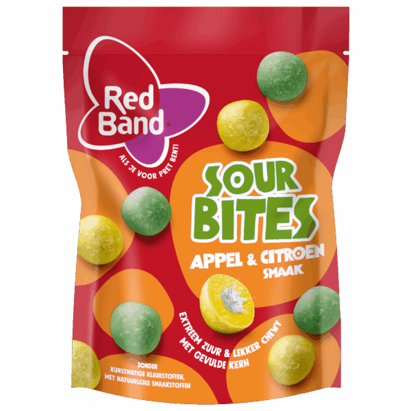 Redband Sour bites appel & citroen - PLUS