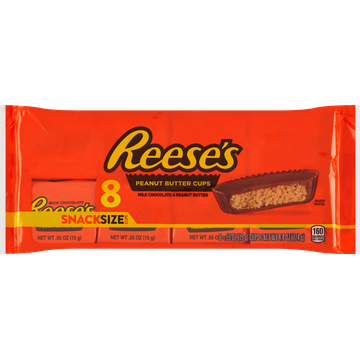 Reese's Peanut Butter Cups 8 Stuks - JUMBO