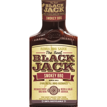 Remia Black Jack Smokey BBQ Sauce - JUMBO
