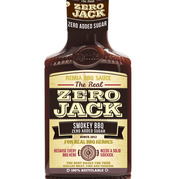 Remia Zero Jack Smokey BBQ Sauce - JUMBO