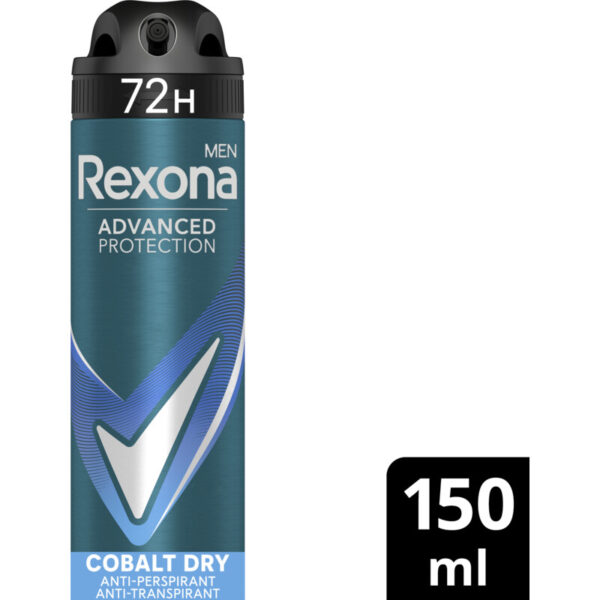 Rexona Men Advanced Protection Cobalt Dry Anti-Transpirant Spray - Albert Heijn