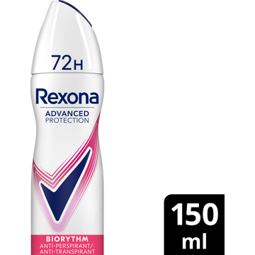 Rexona Women Advanced Protection Anti-Transpirant Spray Biorythm - JUMBO