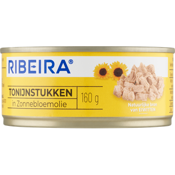 Ribeira Tonijnstukken in Zonnebloemolie - JUMBO