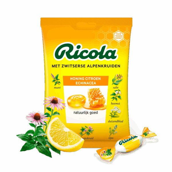 Ricola Honey lemon echinacea - PLUS
