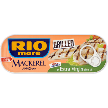 Rio Mare Mackerel Fillets Grilled in Extra Virgin Olive Oil - JUMBO