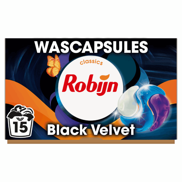Robijn 3-in-1 classics capsules black velvet - PLUS