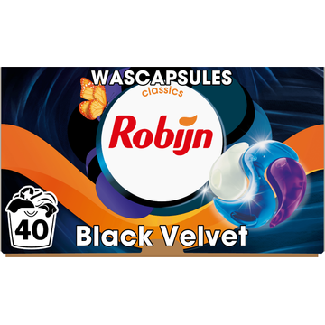 Robijn Classics 3-in-1 Wascapsules Black Velvet - JUMBO