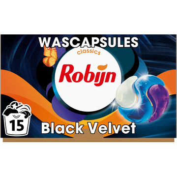 Robijn Classics 3-in-1 Wascapsules Black Velvet - JUMBO