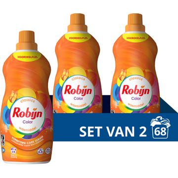 Robijn Klein & Krachtig Classics Vloeibaar Wasmiddel Color - JUMBO