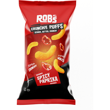 Rob's CrunchyPuffs Spicy Paprika - JUMBO